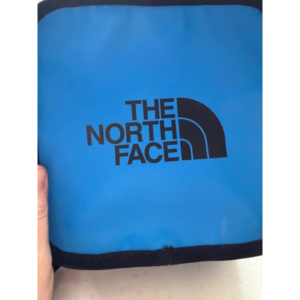 The North Face Explore Bardu II Crossbody Bag Banff Blue Black Logo NF0A3VWS